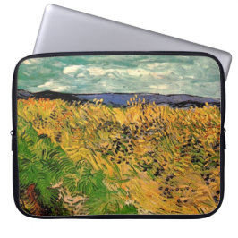 Weizenfeld mit Kornblumen von Van Gogh. Laptopschutzhülle
