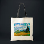 Weizenfeld mit Zypressen, Van Gogh Tragetasche<br><div class="desc">Vincent Willem van Gogh (30. März 1853 - 29. Juli 1890) war ein niederländischer postimpressionistischer Maler, der zu den berühmtesten und einflussreichsten Persönlichkeiten in der Geschichte der Western-Kunst zählt. In etwas mehr als einem Jahrzehnt schuf er etwa 2100 Kunstwerke, darunter etwa 860 Ölgemälde, die größtenteils aus den Jahre seines Lebens....</div>