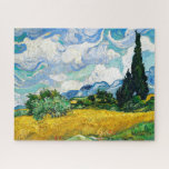 Weizenfeld mit Zypressen von Van Gogh<br><div class="desc">Besuchen Sie bitte meinen Laden für interessanteres Design und mehr Farbwahl => zazzle.com/iwheels*</div>