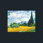 Weizenfeld mit Zypressen von Vincent Van G Leinwanddruck<br><div class="desc">Weizenfeld mit Zypressen von Vincent Van G Canvas Print Weizen Feld mit Zypressen (1889) von Vincent Van Gogh</div>