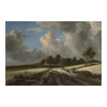 Weizenfelder von Jacob van Ruisdael Kunstdruckerei