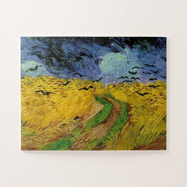 Weizenfelsen Van Gogh Gemälde Art Vintag (Horizontal)