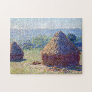 Weizenstapel (Ende Sommer), Monet