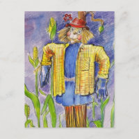 WEIZIGER SKARECROW WIZARD DER OZ-PARTY EINLADUNG