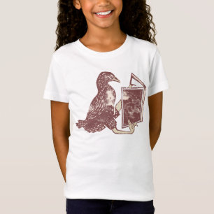 Weka Bird Lesen eines Buches T-Shirt