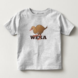 Weka New Zealand Bird Kleinkind T-shirt