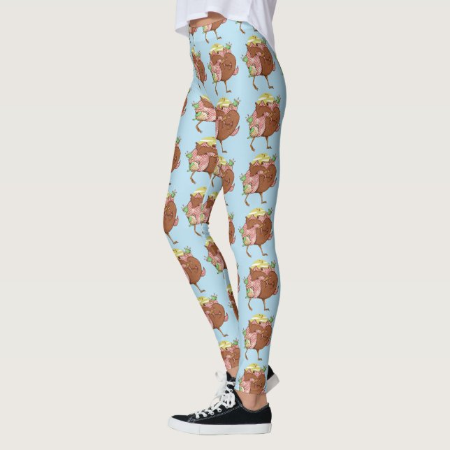 Weka New Zealand Bird Leggings (Links)