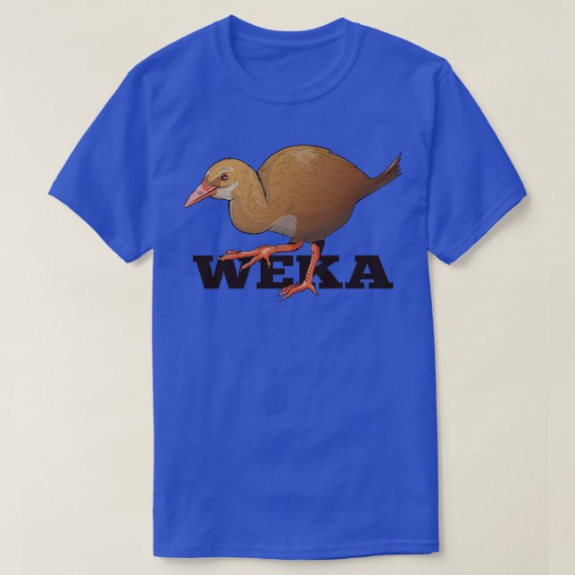 Weka NZ bird T-Shirt (Design vorne)