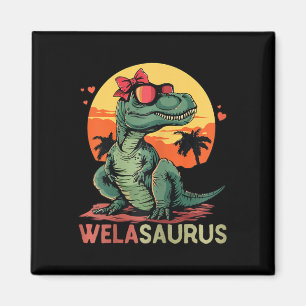 Welasaurus Dino Dinosaur Wela-saurus T-rex Mutter' Magnet
