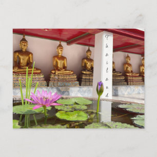 Welch pho buddha lotus postkarte