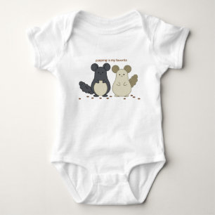Welche Chinchillas Bestes tun: Bodysuit Baby Strampler