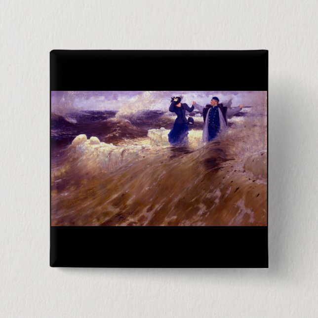 Welche Freiheit! durch Ilya Repin Button (Vorderseite)