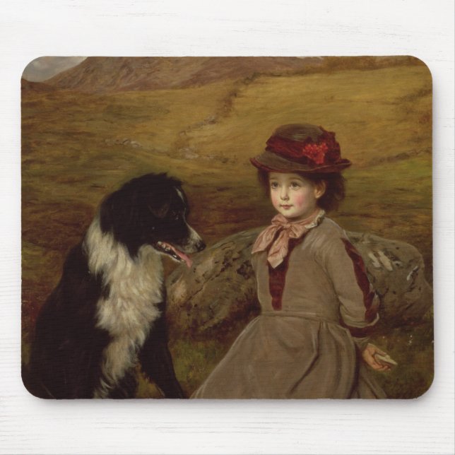 Welche Hand nehmen Sie? Mousepad (Vorne)