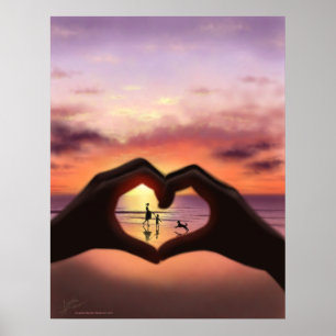 Welche Liebe zu mir Kunst-Druck bedeutet Poster