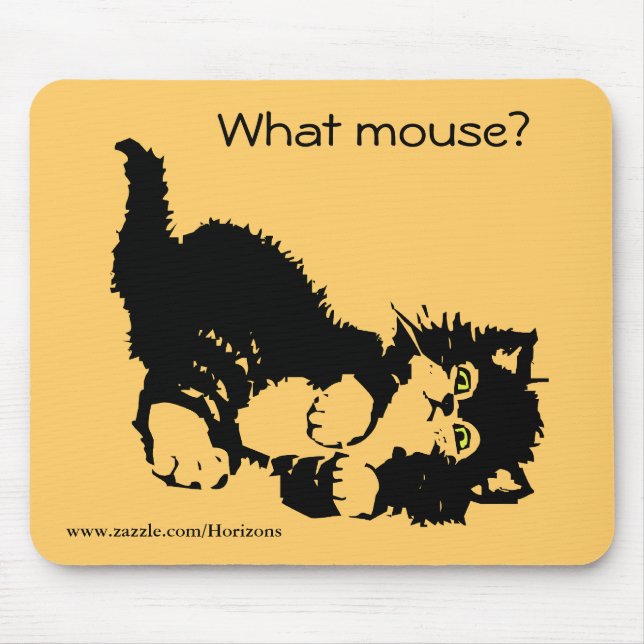 Welche Maus? Mousepad (Vorne)