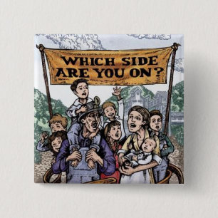 Welche Seite sind Sie eingeschaltet? Knopf Button