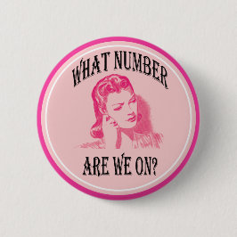 welche Zahl sind wir eingeschaltet? Lustiges Bunco Button