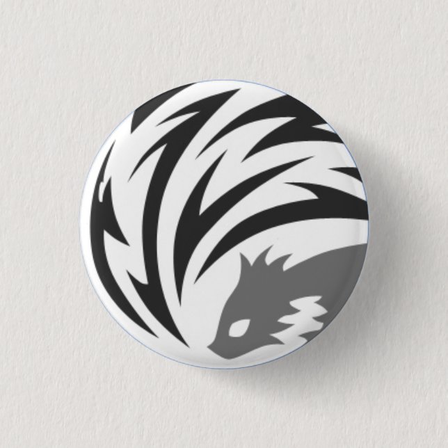 Welche Zähne Sie haben Button (Vorderseite)