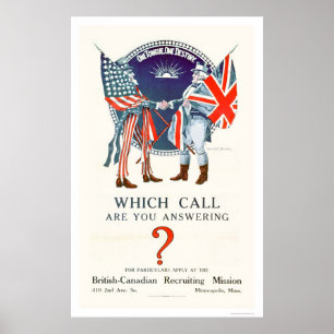 Welchen Anruf beantworten Sie? (US02110) Poster
