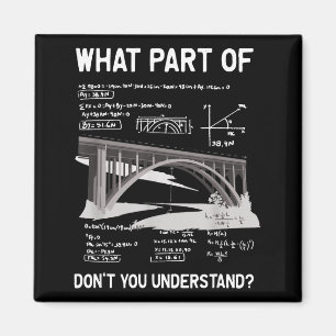 Welchen Teil von Don't You Understand Civil Struct Magnet