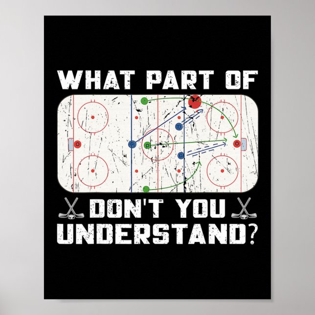 Welchen Teil von Don't You Understand Funny Ice Ho Poster (Vorne)