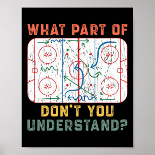 Welchen Teil von Don't You Understand Funny Ice Pl Poster