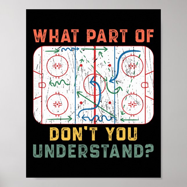 Welchen Teil von Don't You Understand Funny Ice Pl Poster (Vorne)
