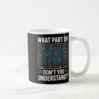 Welchen Teil von verstehst du nicht, Mathe-Humor Kaffeetasse