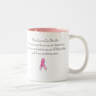 Welcher Krebs nicht tun kann Zweifarbige Tasse