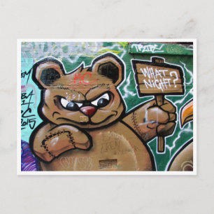 Welcher Nachtteddy Postkarte