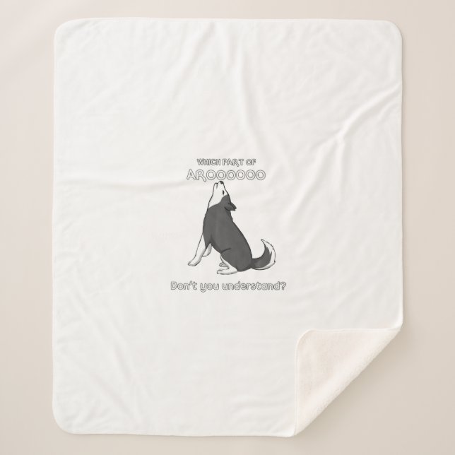 Welcher Teil von Arooo versteht man nicht als Husk Sherpadecke (Vorderseite)