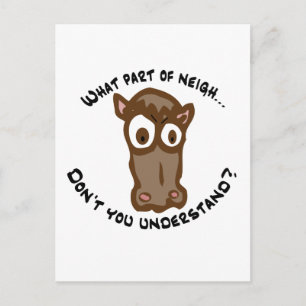 Welcher Teil von Neigh.. Postkarte