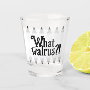 WELCHER WALROSS?! Junggesellinnen-Argyle-Diamant Schnapsglas