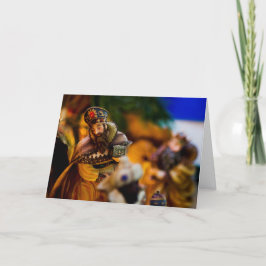 Welches Geschenk holen Sie? Feiertagskarte