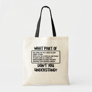 Welches Teil der strickenden Taschen-Tasche Tragetasche