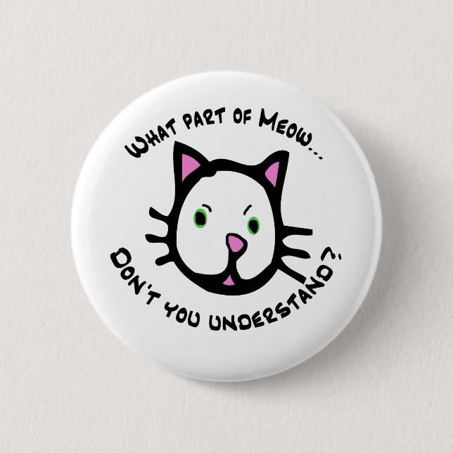 Welches Teil Meow… Button (Vorderseite)