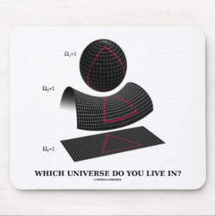 Welches Universum leben Sie herein? (Physik-Spaß) Mousepad