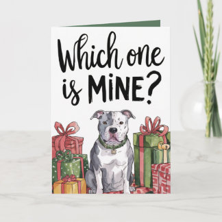 Welches von mir ist | Weihnachtskarte (12x18) Karte