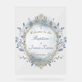 welcome Acrylic Sign Acrylschild