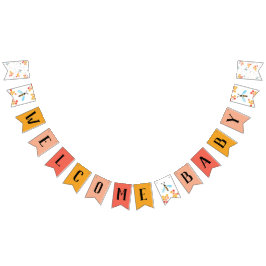 Welcome Baby Bee Baby Shower Banner