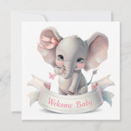 Welcome Baby Card