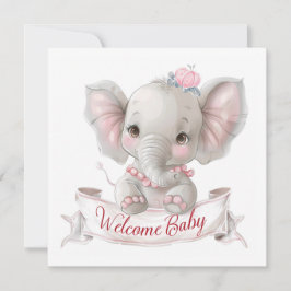 Welcome Baby Card