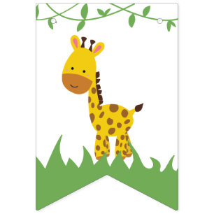 Welcome Baby Safari Baby Dusche Kawaii Niedliche D Wimpelkette