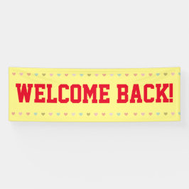Welcome Back - Banner