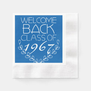 Welcome Back Class Serviette
