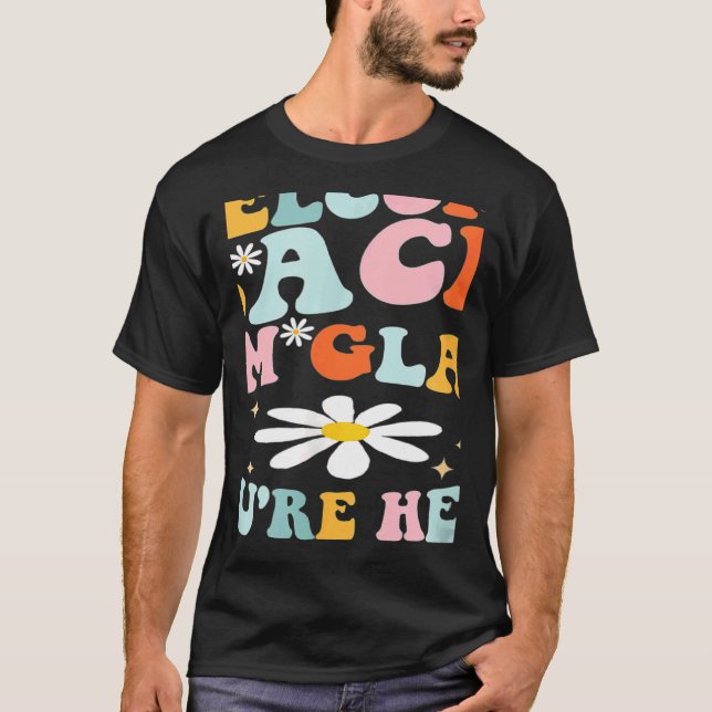 Welcome Back I'm Glad You're Here Teacher Tee (Vorderseite)