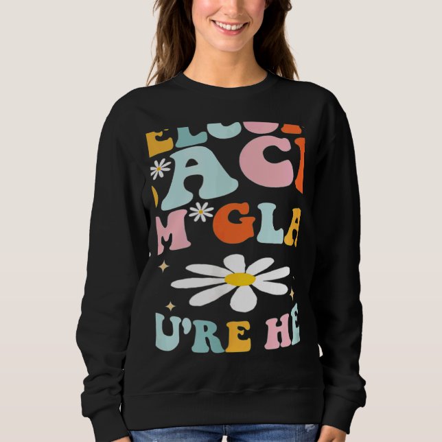 Welcome Back I'm Glad You're Here Teacher Tee (Vorderseite)