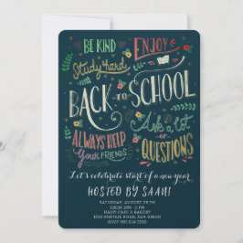 Welcome Back School Picnic Einladung