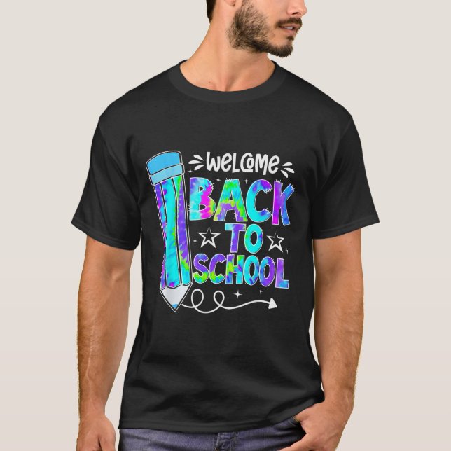 Welcome Back To School Shirts First Day Of School  (Vorderseite)