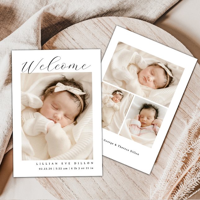 Welcome Birth Announcement Einladung (Von Creator hochgeladen)